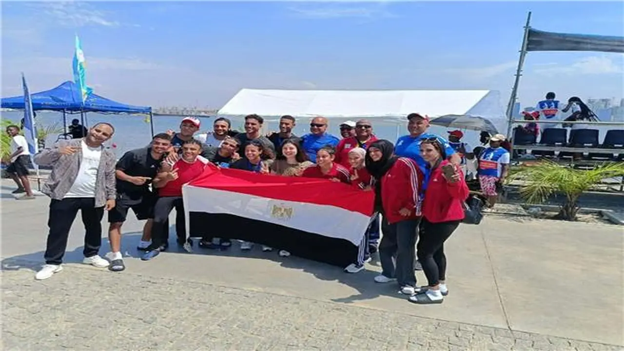 مصر تحصد لقب البطولة الأفريقية للكانوي والكياك بأنجولا
